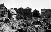 Zerstörtes Münster 1943